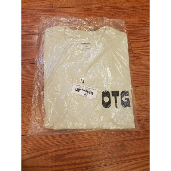 John Summit Off The Grid Records T Shirt Men’s‎ Size Medium Beige Color OTG NWOT - Picture 4 of 7